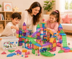 218 Parça Manyetik 3′ ü 1 Arada Oyun Seti. 3 Farklı Model Tek Set İçerisinde.