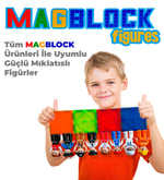 8 Adet Mıknatıslı Figür Oyuncak – Tüm Markalarla Uyumlu