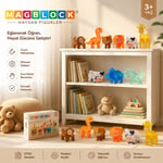 MagBlock Hayvan Figürleri | Manyetik Oyuncak ve STEM Destekli Eğitici Oyun Seti