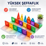 MagBlock Mini Manyetik Bloklar - Seyahat Seti 72 Parça