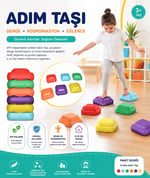 Renkli Adım Taşları