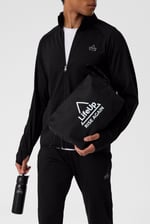 Erkek Fermuarlı Spor Ceket Siyah Renk