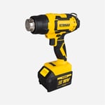 AKÜLÜ SICAK HAVA TABANCASI YENİ 18V 4.0 AH TEK AKÜ RTRMAX X-LION