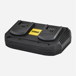 HIZLI ŞARJ CİHAZI İKİLİ 2x3.5A 18V RTRMAX X-LION
