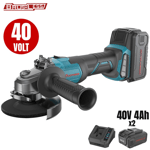 KÖMÜRSÜZ AKÜLÜ AVUÇ TAŞLAMA 115 MM Lİ-İON 40V