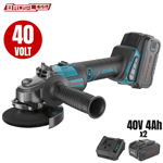 KÖMÜRSÜZ AKÜLÜ AVUÇ TAŞLAMA 125 MM Lİ-İON 40V