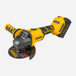 KÖMÜRSÜZ AKÜLÜ AVUÇ TAŞLAMA 20V 115MM 2x4.0 AH AKÜ RTRMAX S-LION HPOWER