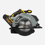 KÖMÜRSÜZ AKÜLÜ DAİRE TESTERE 18V 185MM *AKÜSÜZ* RTRMAX X-LION