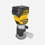 KÖMÜRSÜZ AKÜLÜ FORMİKA TRAŞLAMA EL FREZESİ 18V 4.0 AH TEK AKÜ RTRMAX X-LION