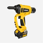 KÖMÜRSÜZ AKÜLÜ PERÇİN TABANCASI 18V 4.0 AH TEK AKÜ RTRMAX X-LION