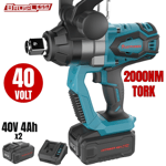 KÖMÜRSÜZ AKÜLÜ SOMUN SIKMA 1''  Lİ-İON 40V