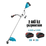 KÖMÜRSÜZ AKÜLÜ TIRPAN 4.0Ah