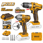 Li-ion Akülü 2 li Kombo Set - Matkap ve Vidalama 20V 2