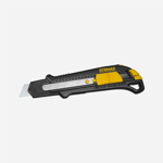 MAKET BIÇAĞI PROF. SİYAH METAL GENİŞ RTRMAX