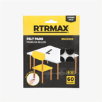 MOBİLYA ALTI KEÇESİ SİYAH 20 MM RTRMAX