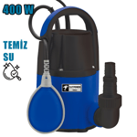 TEMİZZ SU DALGIÇ POMPA  400W 7 TON