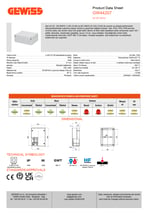GW44207 - IP56 190X140X70 DÜZ BUAT HF