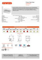 GW44437 - IP56 190X140X140 SAYDAM KAPAKLI BUAT HF