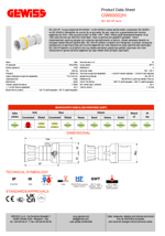 GW60002H - 4*32A 100-130V 3P+E 6H FİŞ