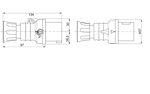 GW60004H - 3*16A 220V 2P+E 6H FİŞ