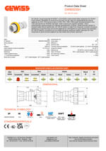 GW60035H - 5*32A 100-130V 3P+E 6H FİŞ