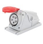 GW62482 - 5*16A 380-415V 3P+N+E 6H 90° AÇILI DUVAR PRİZİ