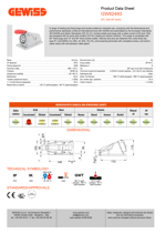GW62493 - 5*32A 380-415V 3P+N+E 6H 90° AÇILI DUVAR PRİZİ