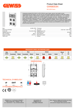 GW68003N - Q-DIN 10 MODÜL KOMBİNASYON - 2 FLANŞ IEC 16A + 2 IEC 16/32 A - IP65