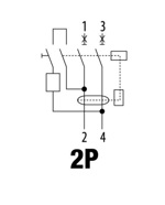 GWD4206  - IDP - 2P 40A A TİPİ İ[IR] ANLIK Idn=0,3A - 2 MODÜL - KAÇAK AKIM RÖLESİ