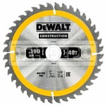 DEWALT DAİRE TESTERE BIÇAĞI 190X30mm 40 DİŞ AHŞAP