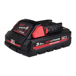 M18HB3 18V. 3. 0Ah Highoutput Redlithium-Ion Akü