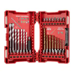 SHOCKWAVE DARBELİ TORNAVİDA MATKAP UCU SET 5,5 SET (39 PARÇA)