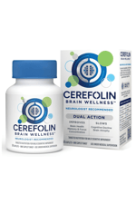 Alfasigma Cerefolin 30 Tablets Brain Wellness,Targeted for Cognitive, Improves Memory,Focus  Concentration, L-Methylfolate, N.A.C, B12, Neurologist Recommended.
