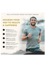 Ancestral Supplements Male Optimization Mofo, Support for Energy Levels and Overall Men's Health and Wellness, Non-GMO, No Fillers, 180 Capsules.