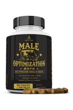 Ancestral Supplements Male Optimization Mofo, Support for Energy Levels and Overall Men's Health and Wellness, Non-GMO, No Fillers, 180 Capsules.