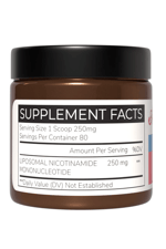 Austinootropics Liposomal NMN Powder Sublıngual 20 gram 250mg 80 Servis  Usa Menşei.