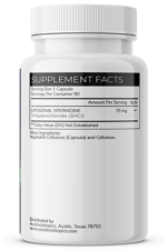 Austinootropics  Liposomal Spermidine  1 Capsul  150mg  90 Veg Capsul.Abd Menşei.85.