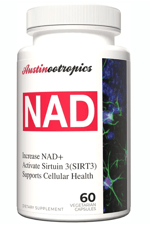 Austinootropics NAD Nicotinamide Adenine Dinucleotide Pure Potency 500mg  60 capsul.Made ın Usa.65.