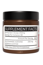 Austinootropics NAD Sublıngual Nicotinamide Adenine Dinucleotide Pure Potency 20 grams 250mg 80 Servis.Abd Menşei