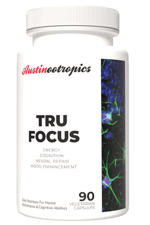 Austinootropics Tru Focus Limitless 90 Veg Capsul.Made In Usa.85.