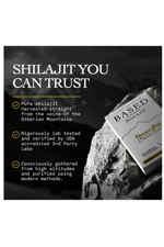 Based Shilajit Max Potency, Energy & Immune Support  Rich in Fulvic Acid and 85+ Trace Minerals, 60 Tablets.Abd Menşei.