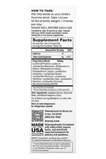 Bioray Kids NDF Tummy  11-Strain Probiotic Blend  (60 ml).Abd Menşei.