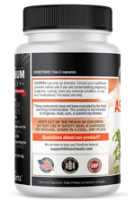 BioSchwartz  Pıremıum Ashwagandha  Ultra Pure  500mg  120 Veggie Capsul.Abd Menşei.37.