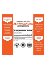 BioSchwartz  Pıremıum Ashwagandha  Ultra Pure  500mg  120 Veggie Capsul.Abd Menşei.37.