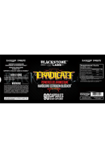 BLACKSTONE LABS ERADICATE (VÜCUTTA SU TUTMAYA-ÖSTROJONE -ARIMISTANE+NAC+SafedMusli) 90 Kapsul.42.
