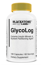 Blackstone Labs GlycoLog  İn.sülin Mimetik 180 Capsules. USA.52.