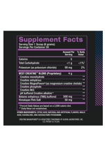 BPI Sports Best Creatine - Creatine Monohydrate, Himalayan Salt - Strength, Pump, Endurance, Muscle Growth, Muscle Definition - No Bloat - 50 Servings
