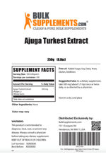 Bulk Sup Ajuga Turkest Extract Turkesteron 250gr 500 Servis.USA MENŞEİ.(EXP:10.2024). 3546
