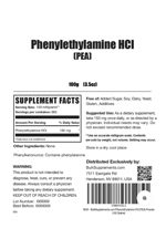 Bulk Suplament Phenylethylamine HCI (PEA) 100gr.Usa Menşei.45.