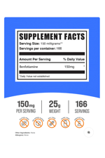 Bulk Supplements Benfotıamıne Powder 166 Servis 25gr.Made ın Usa.(SKT: 12.2025) 42.